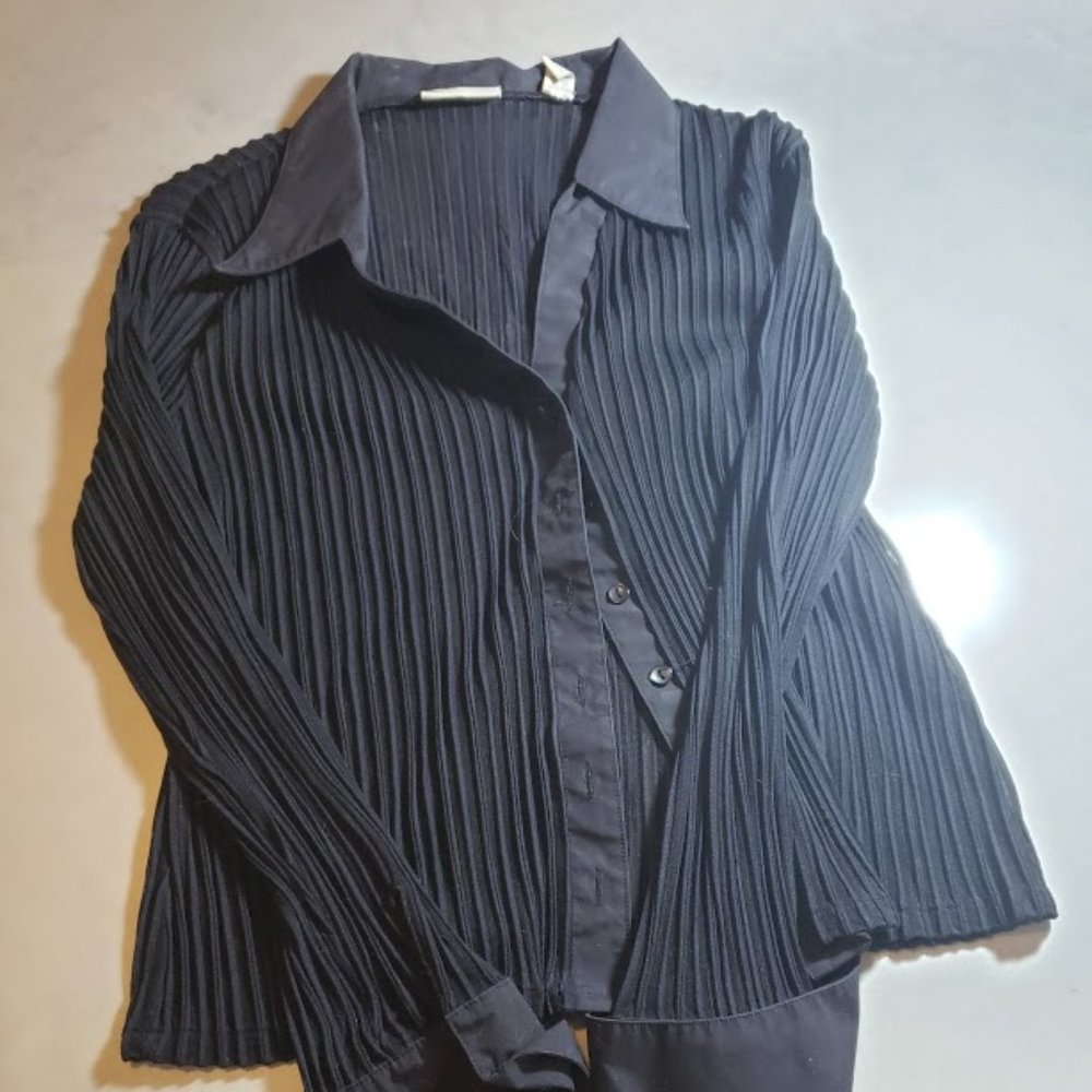 Valerie Separates Black Stretch Top